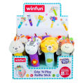 Win-Fun Grip n Play Rattle Stick Art Single Piece Assorted Design - 3143. 