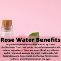 Rose Water - Arq e Gulab - عرق گلاب – Pakistan Pansar – Organic and 100% Natural Oils. 