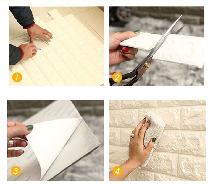 3D%20Brick%20Wall%20Stickers%20PE%20Foam%20Self-Adhesive%20Wallpaper%20Peel%20and%20Stick%203D%20Art%20Wall%20Panels%20for%20TV%20Walls,%20Sofa%20Background%20Wall%20Decor(White)%20-%2070%20X%2077%20CM%20-%20Image%204