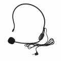Portable Wired Speech Speaker Headset Microphone For Voice Amplifier. 
