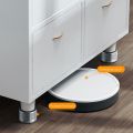 2Pcs Adjustable Bed Risers Heavy Duty Protectors Furniture Anti-Vibration Legs Multi-Function Furniture Legs Fittings -B. 