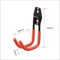 for EV Charger Wall J-Hook Compatible with Electric Vehicle (EV) Charging Cable - Extra Protection Leading To a Clutter-Free Space (Black). 