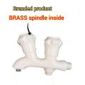 Water Tap Double Bib Cock For Toilet Shower| double tap | double tooti | double bibcock for Muslim shower| Muslim shower bibcock with brass spindle and high quality material. 