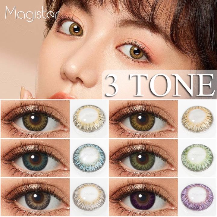 Eyes Color Lenses With Case - Eye lenses for Girls & Boys - Give a colored look to your eyes - Soft Lens - Color lens - Party wear and casual range available (Water Kit & Box)