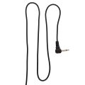 2X Straight Listen Only Transparent Flexible Acoustic Tube Earpiece 3.5mm Earphone Headset Mono Jack for Walkie-Talkie. 