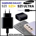 Official Samsung 25W 45w Super Fast Charge 2.0 Travel Charger 3 Pins With Type-C to Type-C Cable For Samsung Galaxy Note 10, Note 10 Plus / 5G, Note 10 Lite, S10 5G, S20, S20 Plus, S20 Ultra / 5G, S20 FE / 5G, Note 20, Note 20 Ultra, S215G, S22 Ultra 5G,. 