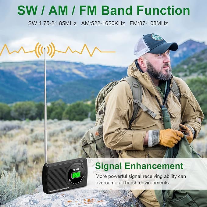 Tendak%20Portable%20Radio,%20Small%20Transistor%20Radio%20FM/AM/SW,%20Small%20Radio%20Portable%20with%20Timing%20Function,%20Green%20LCD%20Display,%20Headphone%20Jack,%20Small%20Radio%20with%20AA%20Battery%20Operated%20-%20Image%203