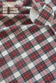 110x50cm Pure Cotton Yarn-Dyed Check Fabric for Clothing DIY, Shirt, Dress and Handmade Crafts Cloth. 