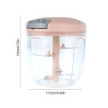 Manual Speedy Chopper & Vegetable Cutter - 5 Blade Chopper / Hand Chopper /Speedy Chopper Hand Pulled Type / Manual Chopper. 