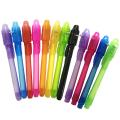 DESCENTE Uv Pen 12pcs Invisible Ink Pen with Uv Light Fun Spy Pens for Parties Mystery Solving Great Goodie Bag Stuffers Buyers' Favorite Secret World Pen. 