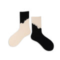 Seamless socks women's combed cotton AB socks boneless socks ins trend street sports men's and women's couples socks. 