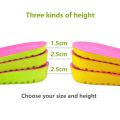 【Footprint】 Height Increase Insoles Full Insoles Shoe Cushion Pads For Men And Women 1Pair 1.5Cm / 2.5Cm / 3Cm. 