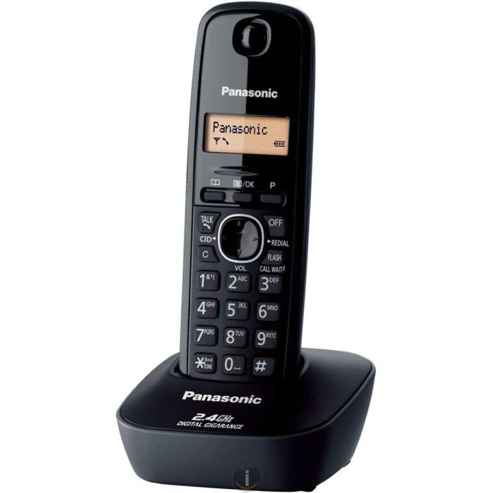 Panasonic 3411 Wireless Landline Phone Black