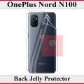 OnePlus Nord N100 Back Jelly Protector Clear Soft Protection Film Transparent Hydrogel Film Protector For OnePlus Nord N100. 