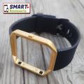Soft Silicone Watch Band Strap With Metal Frame for FITBIT Blaze Fitness Watch. 