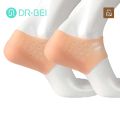 Unisex Invisible Height Increase Socks Heel Pads Silicone Insoles Foot Massage. 