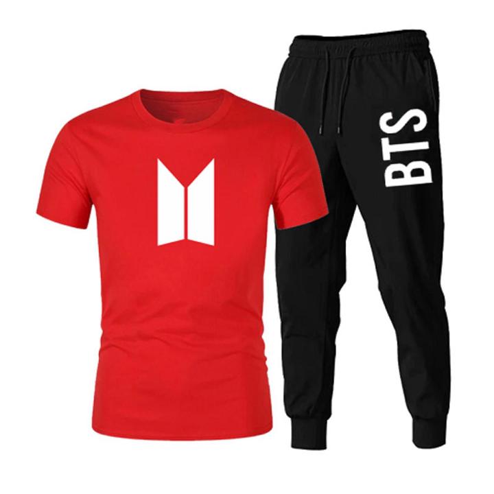 BTS army boyfriend printed trouser shirt set for men
