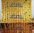Happy Birthday Printed Fringes / Foil Curtains Best for Back Drop Wall Decoration for Birthday and Parties Celebration. 