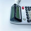 Wholesale cross-border KK8101 desktop dual screen dual display with money verification financial office transfer calculator. 