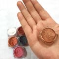 12 PCS PEARL GLITTER MICA POWDER FOR EYESHADOW SHIMMER DUST MICA POWDER FOR ART & CRAFT PARTY MAKE UP DUSTY LOOSE SHINY GLITTERS FOR EYES & NAILS. 