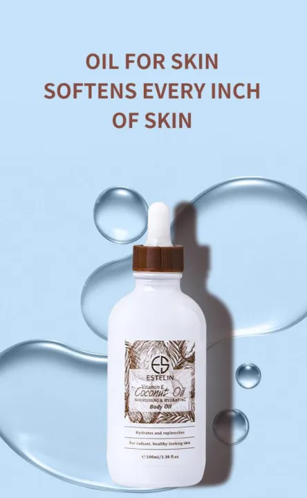 ESTELIN%20Coconut%20oil%20&%20Vitamin%20E%20nourishing%20&%20hydrating%20body%20message%20oil%20100ml%20ES0108%20-%20Image%203