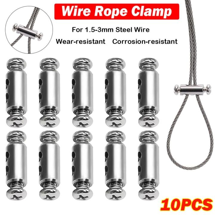 Copper Rope Clips New Copper Steel Wire Rope Clip Metal Adjustable Stainless Steel Cable ...