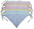 Baby Langot Cotton Triangle Shape Nappy for New Born Baby Pack of 6 Pcs 12 Pcs 18 Pcs 24 Pcs- Cotton Cloth Diapers/Langot for Babies 0-6 Months Double Layer Nappies Washable and Reusable Langoties (Triangle Shape). 