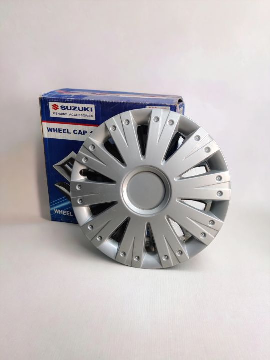 Suzuki Genuine Wheel Cap Set 12 inch - Mehran, Bolan, Ravi - The set of 4 Stylish and Durable Wheel Covers