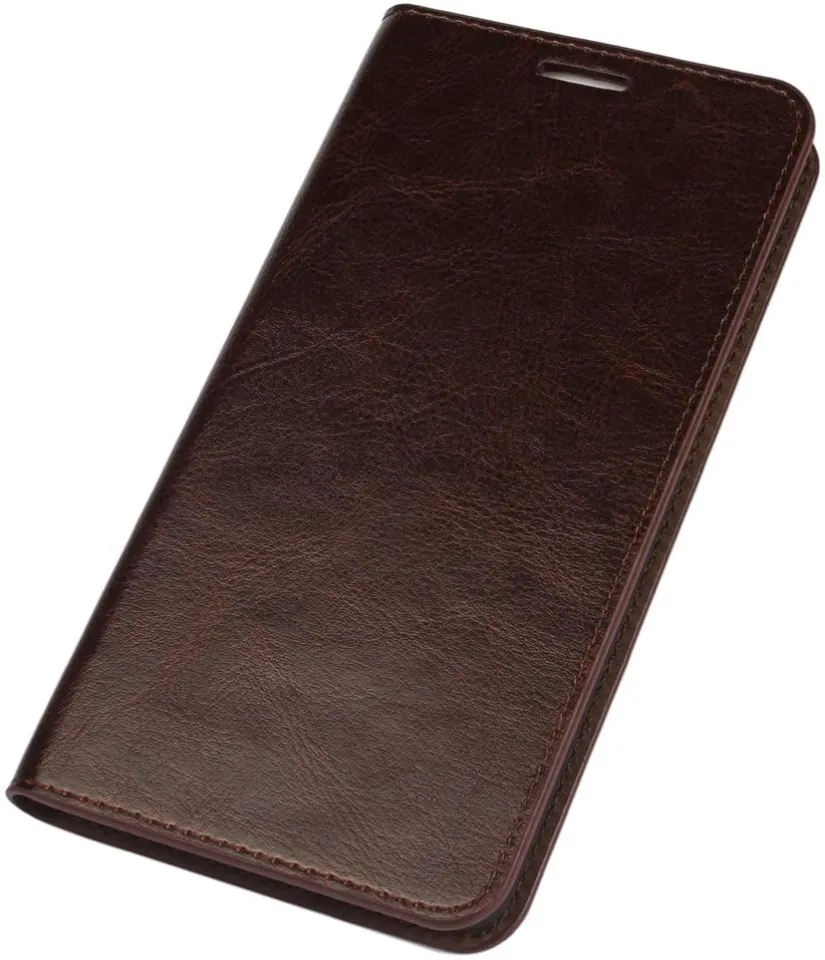 KANVOOS Custodia per Samsung Galaxy J6 Plus 2018, in pelle PU, pieghevole, resistente agli urti, con scomparto per carte di credito (oro rosa