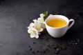 Original Imported Dunhuang Jasmine Green Tea 2063 Tin 150 g Jar (Made in PRC). 