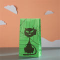 Cat Party Favors Halloween Candy Boxes Kraft Paper Gift Bags Pumpkin Gift Bags Horror House Decor. 