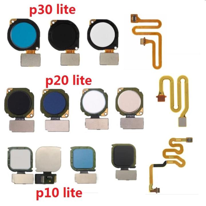 【2023NEW】Original Back Button Connection Touch ID Scanner Fingerprint Sensor Flex Cable Ribbon For Huawei P10 P20 P30 Lite Phone Parts
