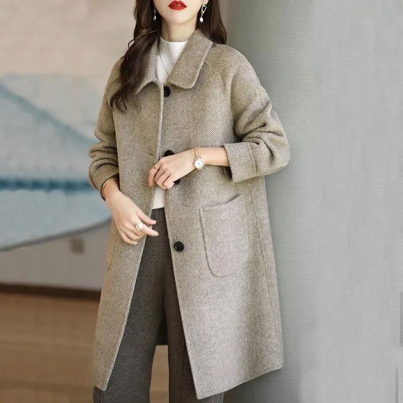 Long pea coat with hood best sale