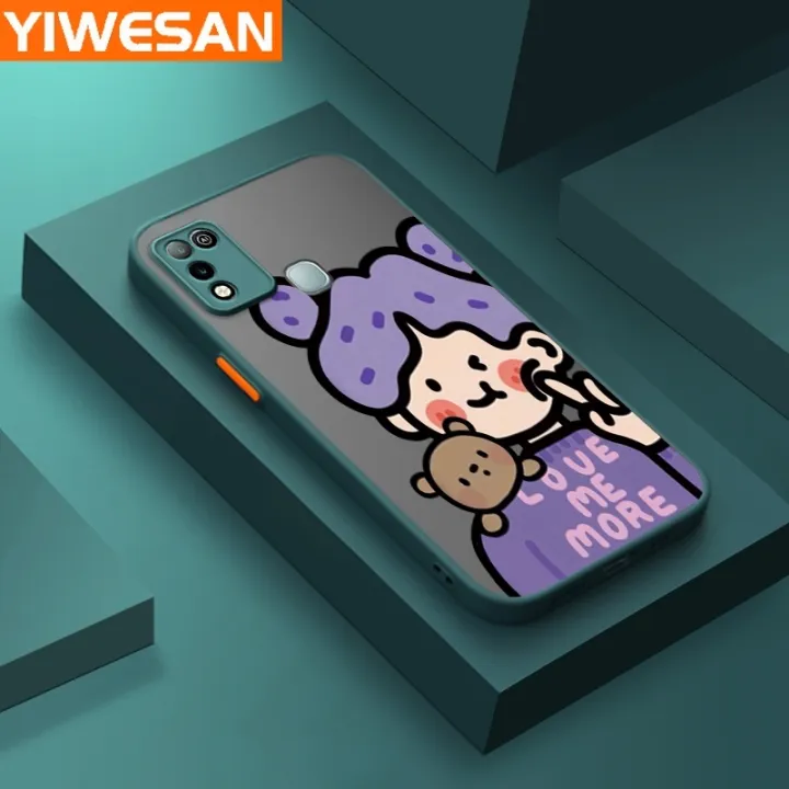 YIWESAN%20For%20Infinix%20Hot%2010%20Play%20Infinix%20Hot%2011%20Play%20Infini%20Case%20Cartoon%20Cute%20Purple%20Girl%20Thin%20Frosted%20Transparent%20Cover%20Lens%20Camera%20Protect%20Edge%20Full%20Cover%20Casing%20Hard%20Cases%20-%20Image%206