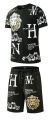 Men Summer The Lion 3D Printed T Shirt Shorts Suit. 