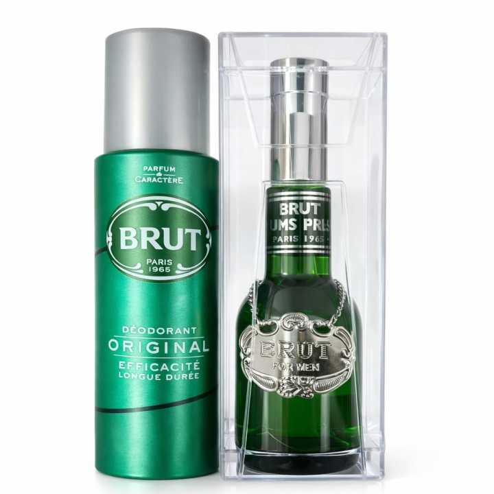 Brut Original Perfume 100ml & Body Spray 200ml | Combo For Men | Paris 1965 | Long Lasting Fragrance