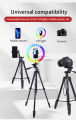 Jmary KP-2209 Multifunctional Tripod Horizontal Axis 360 Detachable Monopod Compatible Mobile / Ringlight / Camera / DSLRs / Action Cams. 