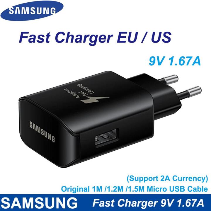 【NEW】Samsung Power Adapter Travel 15W EP-TA200 Chargeur Cargador Galaxy S10 S10E S9 S8 A21S A31 M31S A12 USB 3.1 Type-C Cable EU/US