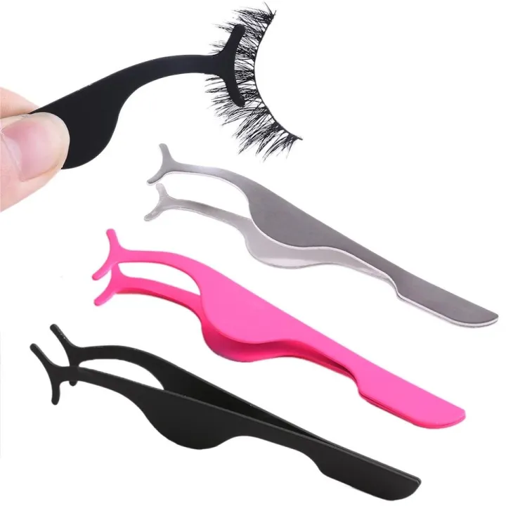 Eyelashes%20Extension%20Applicator%20Remover%20Clip%20Tweezer%20Nipper%20Cosmetic%20Beauty%20Tool-Stainless%20steel%20-%20Image%202