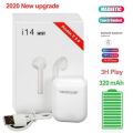 i14 Tws Wireless Bluetooth Earbuds Original - White. 