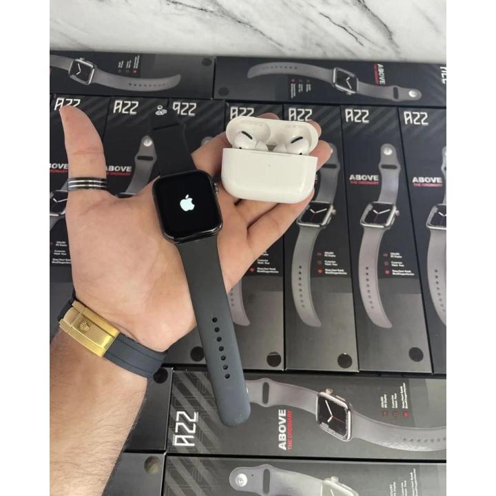 Combo| A22 Smart Watch With ANC Earbuds| Pack Of Two