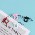 【Customer favorite】mini mobile phone Doll house decoration red black pink Retro phone for for 1/6 1/8 1/12 barbie doll use mini telephone. 