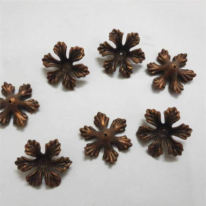 10%20Pcs%20Dark%20Brown%20DIY%20Flowers%20Artificial%20Wedding%20Decor%20Scrapbooking%20Craft%20Supplies%2016mm%20-%20Image%202