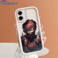 ZCSIBORUI for Samsung A06 Back Cover Cool Boys Pattern Soft Camera Protection Rubber Square Ladder Phone Case. 