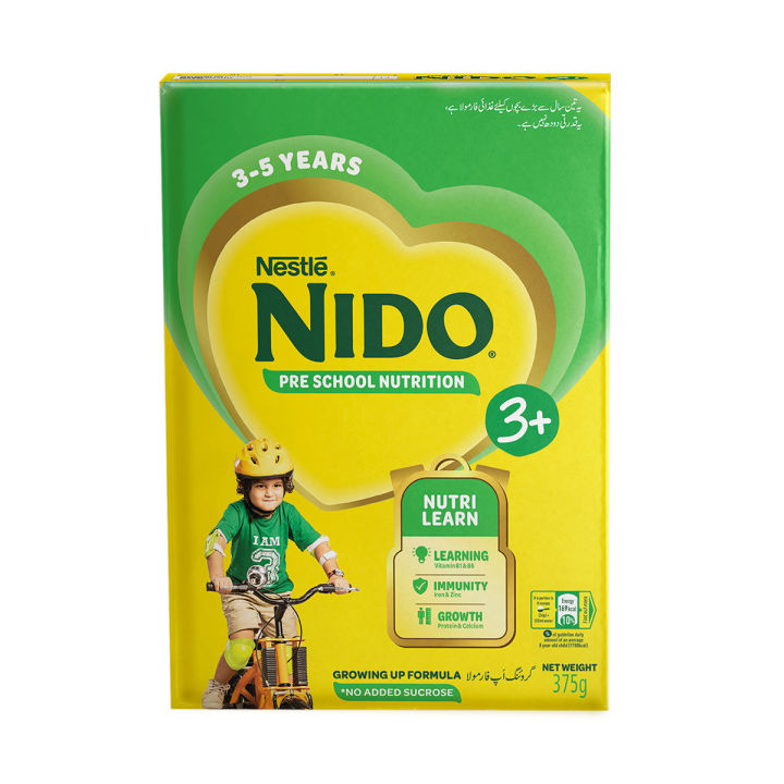 NESTLE NIDO Pre School Nutrition 3+ Powder 375g