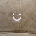 ins new emoji smiley face washed old baseball caps men's and women's street trend caps amazon hat tide. 