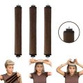 3 Pcs Satin Heatless blowout Curling Set No Heat Curlers overnight blowout rolls Sleep in Hair Styling Headband for Women Girls. 