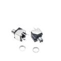 10Pcs 3.5Mm Metal Jack With Nut And Screw 3.5 Mm 4Pin Audio Connector Headset PJ-301BM DIP Headphone DIY Parts*. 