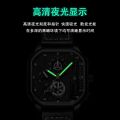 Swiss Genuine Same Automatic Men's Watch Waterproof Square Fashion Business Trends Calendar Quartz Watch Men. 