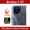Realme C25 Back Camera 9H Gorilla Flexible Protector For Realme C25 - 2Pcs. 